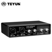 TEYUN Q 24 Q 22 Q 12 Professional Sound Card Audio Mixer Channel Monitoring Electric Guitar Live Recording For Studio Singing