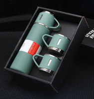 304 Vacuum Stainless Steel Thermos Cup Set Or Single Cup Portable Sport Travel Handbag Gift Box Coffee Business Water Bottles