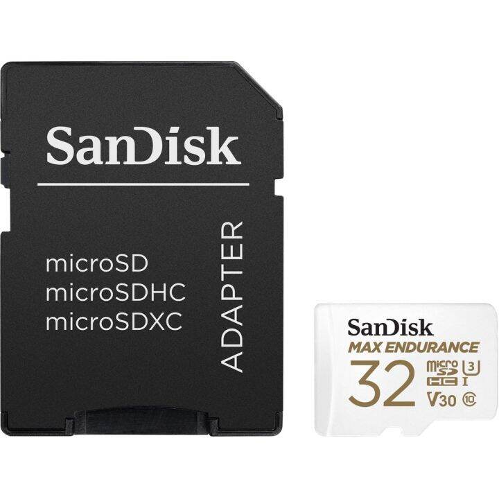 sandisk-micro-sdhc-card-max-endurance-32gb-speed-r-w-100mb-s-40mb-s-sdsqqvr-032g-gn6ia-เมมโมรี่การ์ด-กล้องติดรถยนต์-กล้องวงจรปิด-ประกัน-synnex-3-ปี