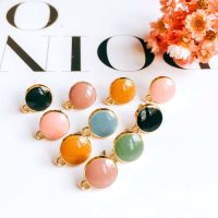 【CW】 Multicolors Stud Earrings Finding Eardrop Accessories Jewelry Component Diy Material 10pcs