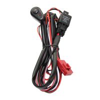 、‘】【； Wiring Harness Kit With Fuse Relay Switch For 2 LED Light Bar Fog Light