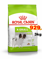 Royal Canin X-Small 3kg อาหารชนิดเม็ดสำหรับสุนัขโตพันธุ์จิ๋ว (น้ำหนักโตเต็มวัยไม่เกิน 4 กก.) Exp:02/2024