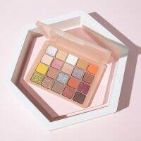 พาเลตอายแชโดว์ 20 สี น้ำมัน สีสวย ติดทน 20 color eyeshadow palette, long lasting color oil