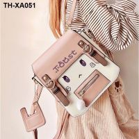 Cartoon fashion one shoulder aslant backpack little monster cute summer ins the new popular leisure joker