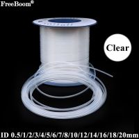 1M Clear PTFE Tube For 3D Printer Parts Pipe ID 0.5 1 2 2.5 3 4 5 6 7 8 10 12 14 16 18 20 mm FEP Insulated Hose Rigid Pipe 600V