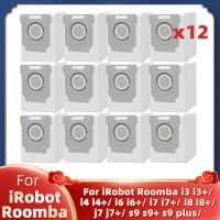 อะไหล่สำหรับ Irobot Roomba I3 I3 + / I4 I4 + / I6 I6 + / I7 I7 + / J7 J7 + / I8 + / S9 S9 + ถุงใช้แล้วทิ้งกันสิ่งสกปรกถุงหูรูดใหม่