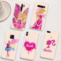 BY12 Beauty Barbie อ่อนนุ่ม โปร่งใส เคสโทรศัพท์ หรับ OPPO A31 F11 A1K A3S A72 A12E A12S A5 A85 A7 A52 A11K A1 A15 A92 A83 A12 A9 A7 A8 A5S A15S Pro