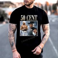 Vintage 50 Cent T-Shirt Clothing Graphics Tshirt Short Sleeve Sweatshirt Undershirt Unisex Shirt Tee