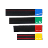 Drum Cymbal Mute Parts Kit with 4 Packs in Four Sizes (14 Inches, 16 Inches, 18 Inches, 20 Inches)