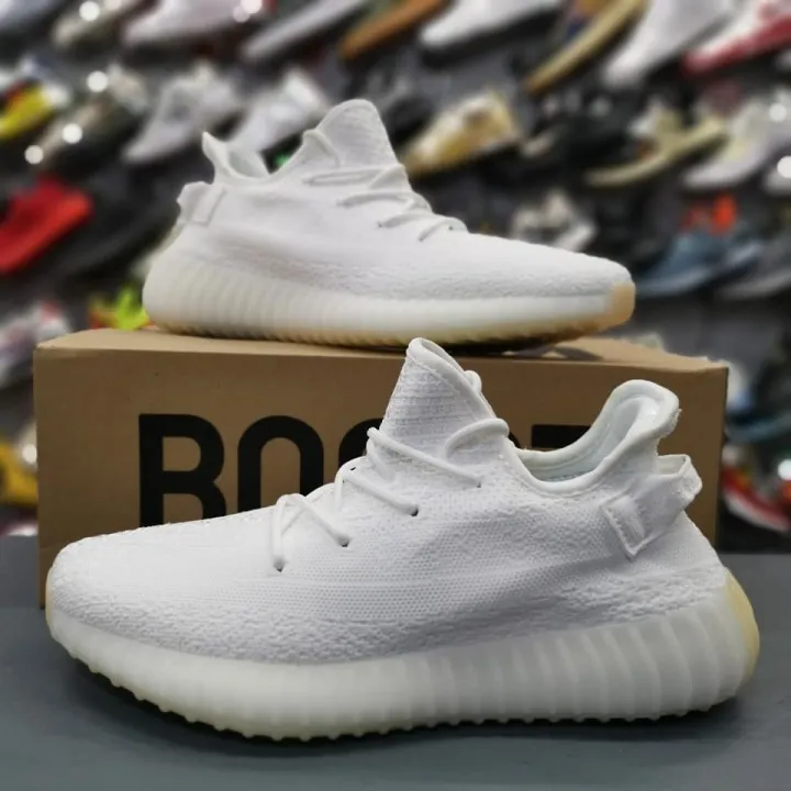 Yeezy Boost White Men & Women Free Socks Orig Eqpt Manufactured NOT