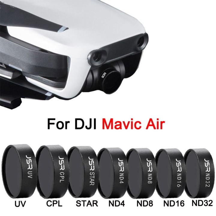 กล้องโดรนตัวกรองสำหรับ-dji-mavic-air-uv-cpl-star-ตัวกรองอุปกรณ์เสริมกล้องชุดเลนส์กล้องครบเซทเป็นกลางสำหรับ-dji-mavic-air-drone-fpv-ฟิลเตอร์กล้อง