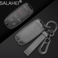 Zinc Alloy Car Key Cover Case Shell Holder For Jeep Renegade Compass Grand Cherokee For Chrysler 300C Wrangler Dodge Accessaries Key Chains