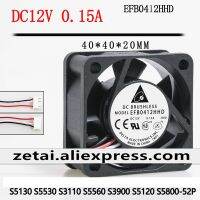 ◘ Delta 4020 fans 40mm EFB0412HHD R00 ROO 12V 0.15A 4cm dc fan 40x40x20mm Huawei 3600 5600 H3C server cooling fan cooler