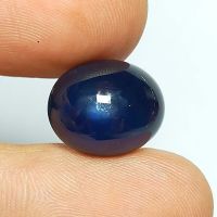 พลอย แซฟไฟร์ ไพลิน ธรรมชาติ แท้ ( Natural Blue Sapphire ) 12.76 กะรัต