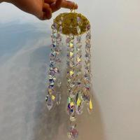 ปริซึม Sun Catcher หน้าต่างคริสตัล Wind Chime เครื่องประดับแขวนจี้ Rainbow Light Dream Catcher ตกแต่งบ้าน Crafts