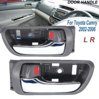 ที่จับประตูด้านในรถด้านหน้าด้านหลัง Chrome สำหรับ Toyota Camry CV 36 2002- 2006สีเทา69206-33030LH 6920633030E เปลี่ยน