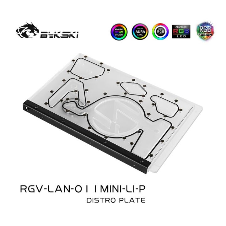 bykski-distro-plate-สำหรับ-lian-li-o11-dynamic-mini-case-แผงด้านหน้า-cooling-loop-solution-12v-5v-rgb-sync-rgv-lan-o11mini-li-p