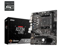 MSI A520M-A PRO MAINBOARD (เมนบอร์ด) AM4 A520M A PRO