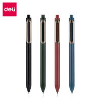 ปากกาหมึกสีดำ ปากกาหมึกเจล ปากกาเจล ปากกาจดสรุป ปากกาลูกลื่น หมึกดำ คมชัด ไหลสม่ำเสมอ ไม่ขาดตอน หัวกลม 0.5 มม. Smart décor
