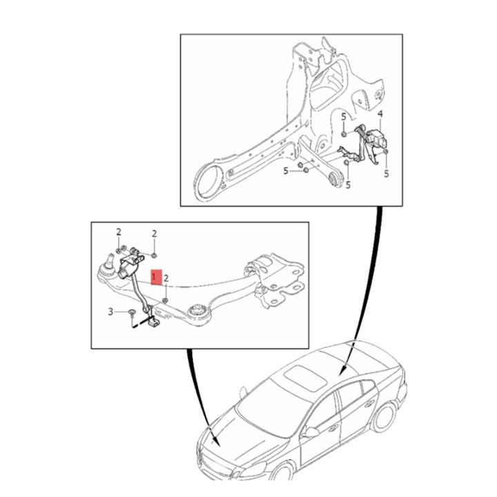 1-pc-car-headlight-level-sensor-right-front-black-easy-to-use-31268780-for-s60-v60-xc60-v70-s80-2012-2018-height-sensor-91785701-8g9n-3c492-aa