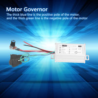 Motor Governor สวิตช์ย้อนกลับเดินหน้าไม่สิ้นสุด PWM DC Motor Speed ​​Controller DC9‑60V 20A