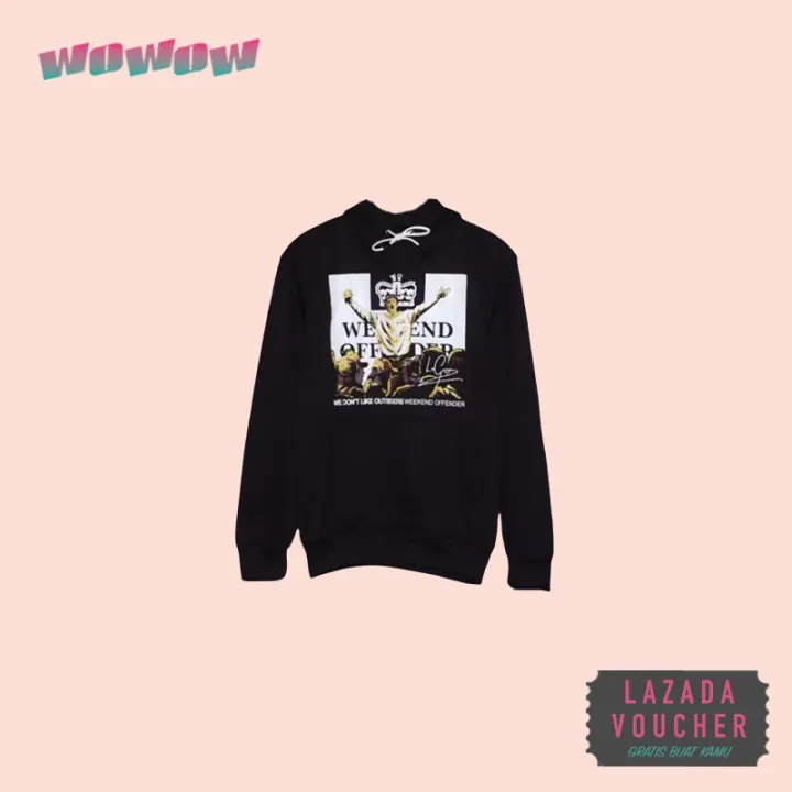 WEEKEND OFFENDER Hoodie Pullover Sweater Jaket Streetwear HYPE HYPEBEAST Hooligan  Outfit Brand CASUAL UK Kul Britania | Lazada Indonesia