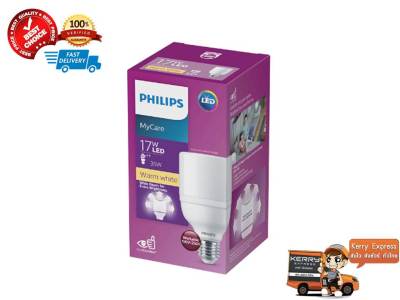 หลอดไฟ LED 17 วัตต์ Warm White PHILIPS รุ่น LEDBRIGHT T70 E27 [ส่งเร็วส่งไว มีเก็บเงินปลายทาง]