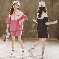 【CC】 Suits New Fashion Breathable Cotton Shorts Sleeve Sets 3-12 Years Baseball Uniform Kids