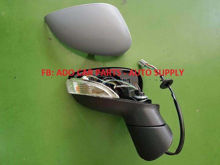 Side Mirror Ford FIESTA 20082014 (Black Electric lens with Lamp