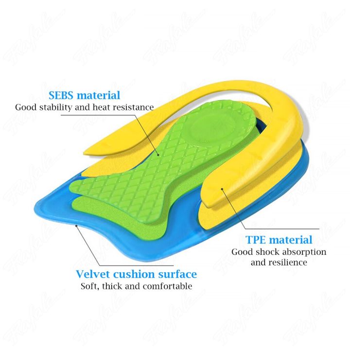 upakme-silicone-gel-insoles-for-plantar-fasciitis-heel-spurs-pain-foot-cushions-massagers-care-elastic-half-heel-unisex-inserts-shoes-accessories