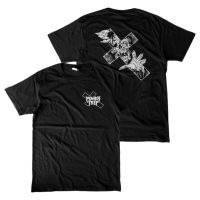 เสื้อยืด Power TRIP band - CROSS BLACK TEE