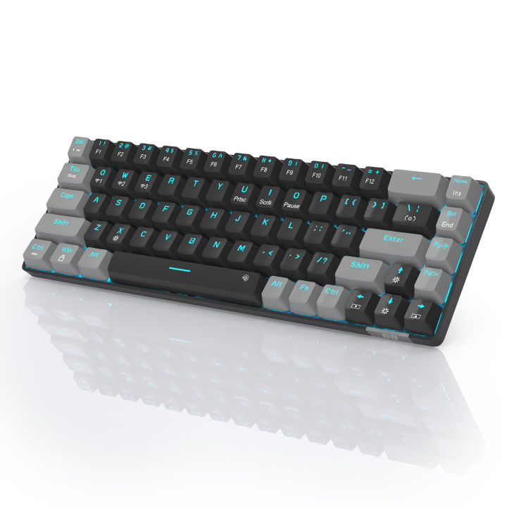 MageGee 60 Wireless Mechanical Keyboard with BlueTooth, 68 Keys 3 Mode