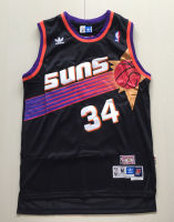 Ready Stock New Arrival Mens Basketball Jersey Mens Phoenix Suns 34 Charles Barkley Hardwood Classics Black Jersey