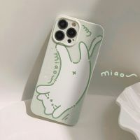 Cute upside down cat drop proof phone case tpu silicone for apple iphone 11 12 13 14 pro max