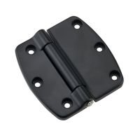 Black Carbon Steel Hinge Industrial Hardware Exterior Heavy Hinge Loading Door Hinge 108x105