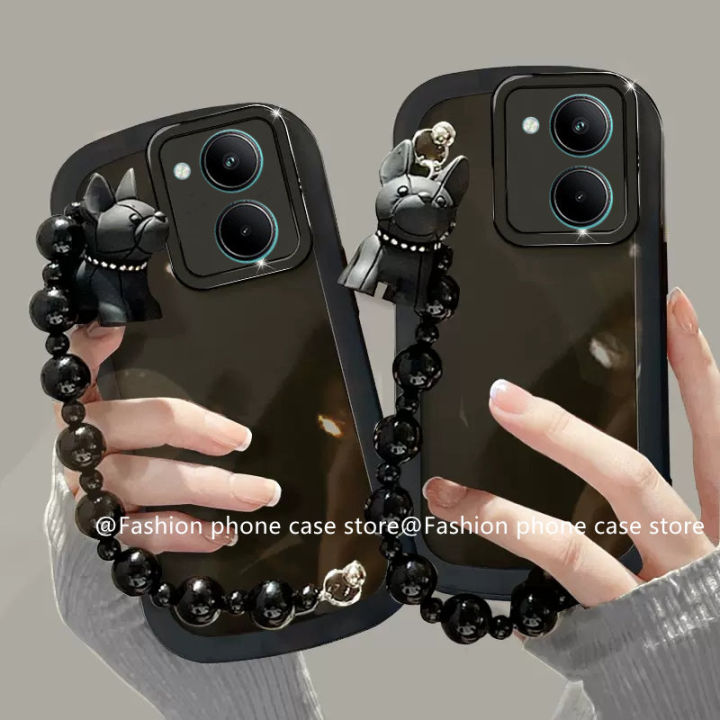 phone-case-เคส-realme-c33-c30-c31-c35-realme-9i-5g-4g-realme-narzo-50a-prime-แฟชั่นร้อนขายราคาไม่แพงตุ๊กตาสร้อยข้อมือปลอกเลนส์สีใสนุ่ม2022