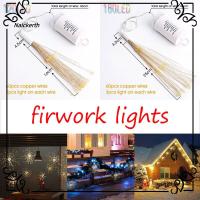 NAICKERTH Fashion Christmas Decoration Xmas Party Firework LED Lights Fairy Wire Lightings Copper String Remote Control