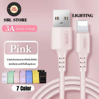 สายชาร์จซิลิโคนRealme Macaron Lighting 3A สําหรับ ไอโฟน Fast Charge Data Cable ความยาว1เมตร รองรับทุก ios ของแท้ รับประกัน1ปี BY SBL