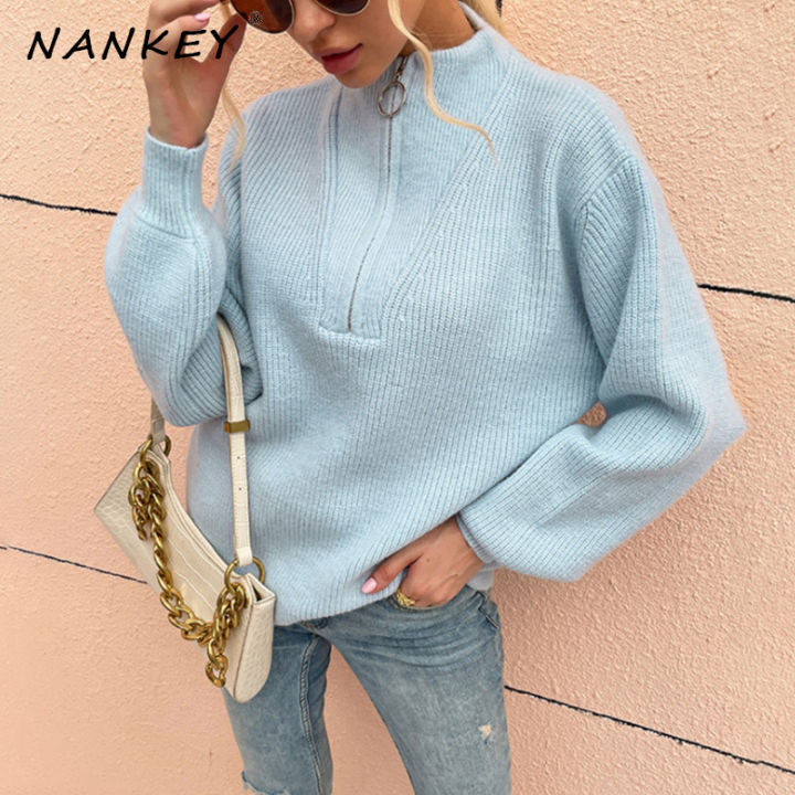 nankey-women-sweater-autumn-tops-for-women-solid-zipper-neck-knitted-sweaters-women-clothing-female-2021-ol