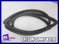 #ยางขอบกระจกบานใหญ่หลัง SUNNY KB110 // DATSUN SUNNY KB110 Rear windshield Glass seal weatherstrip rubber