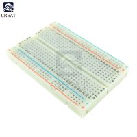 【YD】 Holes Solderless PCB Breadboard Test Protoboard Bread Board Bus Circuit 400 Tie Points