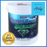 สีน้ำทาฝ้า BEGERCOOL DIAMONDSHIELD 7 #3599 ด้าน 5 แกลลอนWATER-BASED CEILING PAINT BEGERCOOL DIAMONDSHIELD 7 #3599 MATT 5GAL **ด่วน สินค้าเหลือไม่เยอะ**