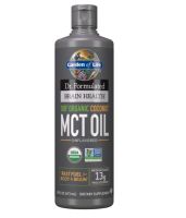 Garden of Life 100%Organic Coconut MCT Oil Liquid เอ็ม ซี ที ออยล์ สกัดจากมะพร้าวออการ์นิค (Made in USA)