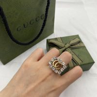 G home/ancient home contracted letters both men and women fashion delicate web celebrity restoring ancient ways ring opening high quality diamond