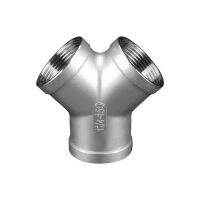 1/4 3/8 1/2 3/4 1 1-1/4 1-1/2 BSP Female Male Thread Y Type 3 Three Way 304 Stainless Steel Pipe Fitting Connector