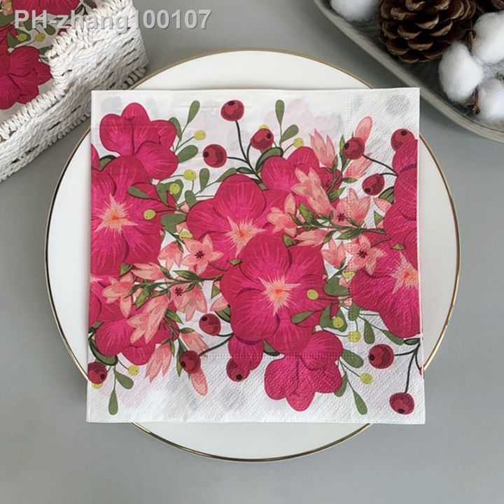 Decoupage Napkins | Roses and Postcards | Rose Napkins | Floral Napkins |  Romantic Napkins | Paper Napkins for Decoupage