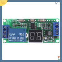 [rBIL] Dc5v12v24v โมดูลตั้งเวลารีเลย์สวิตช์หน่วงเวลาแบบดิจิตอลมัลติฟังก์ชัน