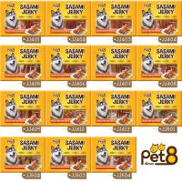 ✒☋❀ Sasami Jerky สันในไก่เจอกี้สไลด์ 2packx180g เกรดพรีเมี่ยม สันในไก่แท้100