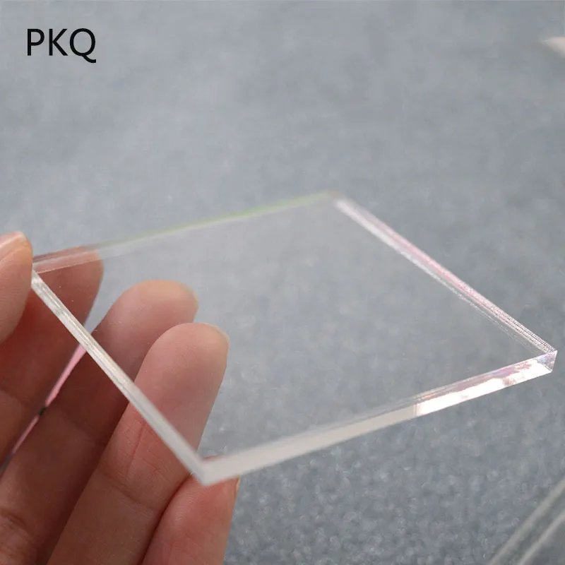 Plexiglass Transparent Clear plastic Sheet acrylic board organic