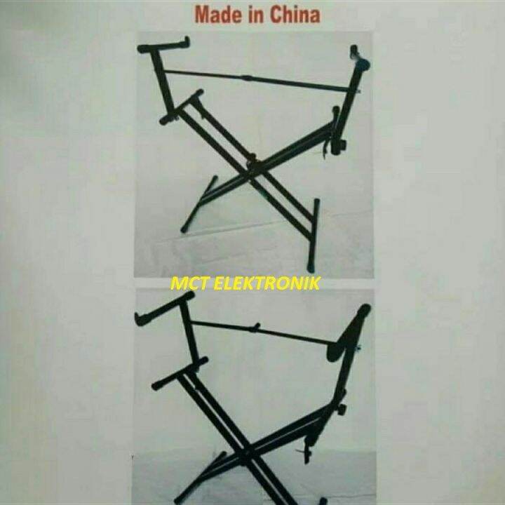 Stand Keyboard DOUBLE CROSS 2 SUSUN Lazada Indonesia